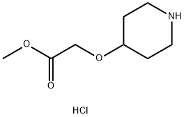 (PIPERIDIN-4-YLOXY)-ACETIC ACID METHYL ESTER HYDROCHLORIDE