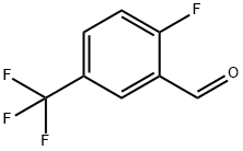 2-FLUORO-5-(TRIFLUOROMETHYL)BENZALDEHYDE Structural