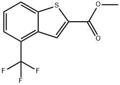 4-TRIFLUOROMETHYL-BENZO[B]THIOPHENE-2-CARBOXYLIC ACID METHYL ESTER