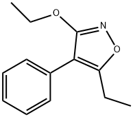 Isoxazole, 3-ethoxy-5-ethyl-4-phenyl- (9CI) Structural
