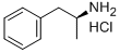 Dextroamphetamine hydrochloride Structural