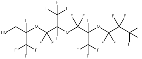 1H,1H-PERFLUORO-2,5,8-TRIMETHYL-3,6,9-TRIOXADODECAN-1-OL Structural