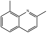 2,8-Dimethylquinoline Structural