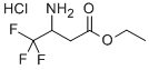 ETHYL-3-AMINO-4,4,4-TRIFLUOROBUTYRATE HYDROCHLORIDE Structural