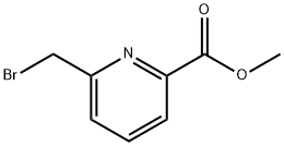 2-BROMOMETHYL-6-PYRIDINE CARBOXYLIC ACID METHYL ESTER Structural