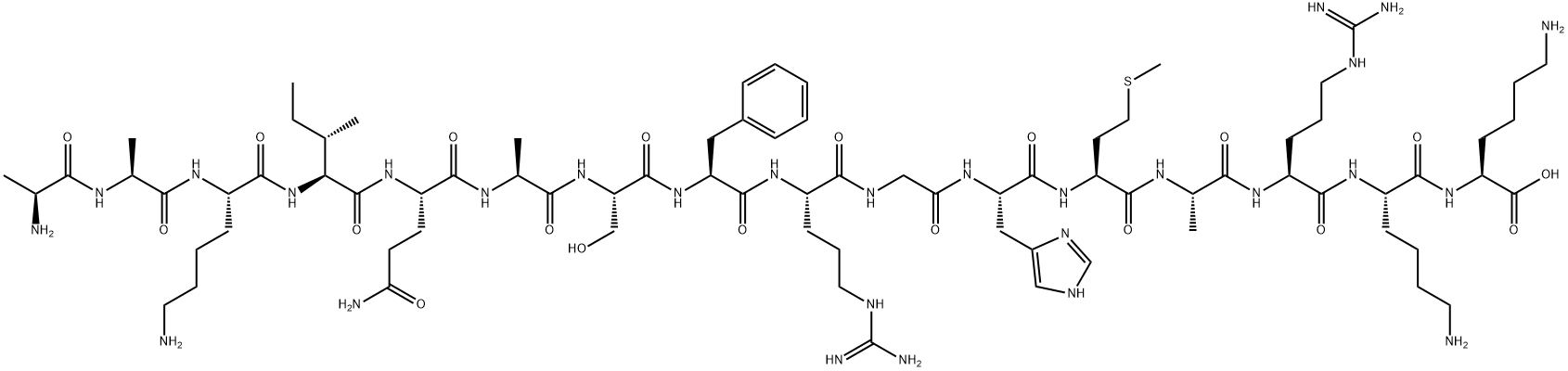 AAKIQASFRGHMARKK Structural