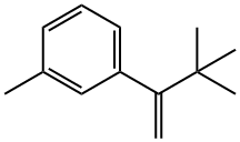 Benzene, 1-(2,2-dimethyl-1-methylenepropyl)-3-methyl- Structural