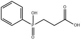 3-Hydroxyphenylphosphinyl-propanoic acid Structural