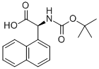 N-BOC-(S)-NAPHTHYL GLYCINE Structural