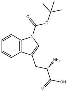 H-TRP(BOC)-OH Structural