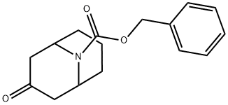 N-Cbz-9-azabicyclo[3.3.1]nonan-3-one Structural