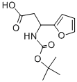 3-Tert-butoxycarbonylamino-3-furan-2-yl-propionic acid