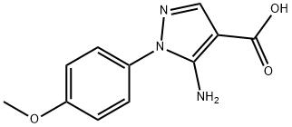 5-AMINO-1-(4-METHOXYPHENYL)-1H-PYRAZOLE& Structural