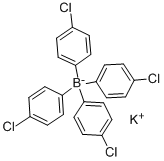 POTASSIUM TETRAKIS(4-CHLOROPHENYL)BORATE Structural