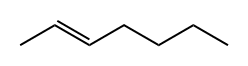 TRANS-2-HEPTENE Structural