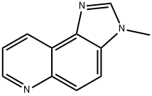 3H-Imidazo[4,5-f]quinoline,3-methyl-(8CI,9CI) Structural