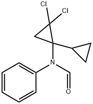 Formamide, N-(2,2-dichloro-1-cyclopropylcyclopropyl)-N-phenyl- Structural