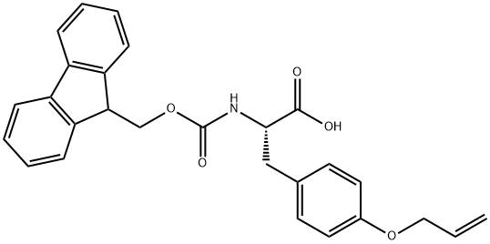 FMOC-L-TYR(ALL)-OH Structural