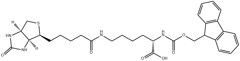 FMOC-LYS(BIOTIN)-OH Structural