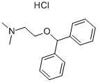 Diphenhydramine Hydrochloride Structural Picture