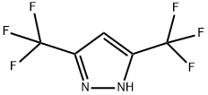 3,5-BIS(TRIFLUOROMETHYL)PYRAZOLE Structural