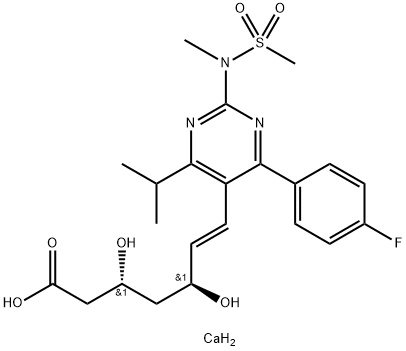 Rosuvastatin calcium Structural Picture