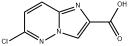 6-CHLOROIMIDAZO[1,2-B]PYRIDAZINE-2-CARBOXYLIC ACID Structural