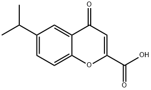 6-ISOPROPYLCHROMONE-2-CARBOXYLIC ACID Structural