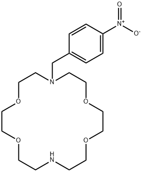 7(4-NITROBENZYL)-1,4,10,13-TETRAOXA-7,16 -DIAZACYCLOOCTADECAN Structural