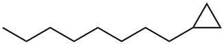 Octylcyclopropane Structural