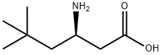 (R)-3-AMINO-5,5-DIMETHYLHEXANOIC ACID Structural