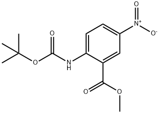 2-TERT-BUTOXYCARBONYLAMINO-5-NITRO-BENZOIC ACID METHYL ESTER