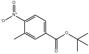 TERT-BUTYL 3-METHYL-4-NITROBENZOATE Structural