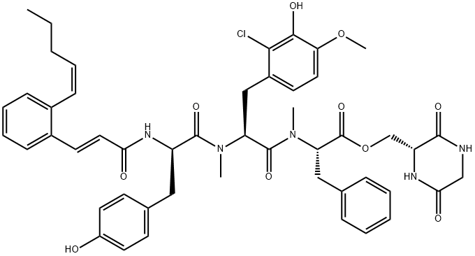 pepticinnamin E Structural