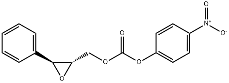 (2S,3S)-2,3-EPOXY-3-PHENYLPROPYL 4-NITROPHENYL CARBONATE Structural