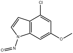 NITROSATED4-CHLORO-6-METHOXYINDOLE