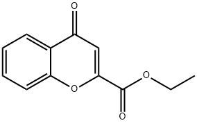 ethyl 4-oxo-4H-1-benzopyran-2-carboxylate  Structural