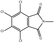 3,4,5,6-Tetrachloro-N-methylphthalimide Structural