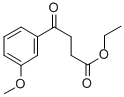 ETHYL 4-(3-METHOXYPHENYL)-4-OXOBUTYRATE Structural