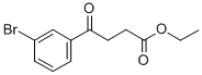 ETHYL 4-(3-BROMOPHENYL)-4-OXOBUTYRATE Structural