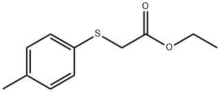 4-METHYL-(PHENYLTHIO) ACETIC ACID ETHYL ESTER Structural