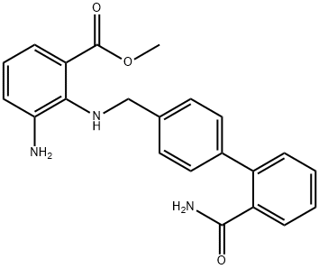 Methyl 3-aMino-2-((2'-carbaMoylbiphenyl-4-yl)MethylaMino)benzoate Structural