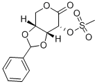 3,4-O-BENZYLIDENE-2-METHANESULFONYL-D-RIBO-1,5-LACTONE