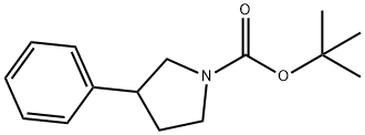 1-BOC-3-PHENYL-PYRROLIDINE
 Structural