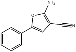 2-AMINO-5-PHENYL-3-FURONITRILE Structural