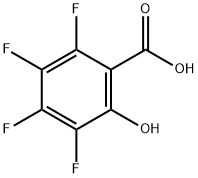 3,4,5,6-TETRAFLUORO-2-HYDROXYBENZOIC ACID Structural