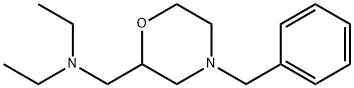 (4-BENZYL-MORPHOLIN-2-YLMETHYL)-DIETHYL-AMINE Structural