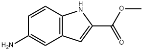 5-AMINO-2-INDOLECARBOXYLIC ACID METHYL ESTER Structural