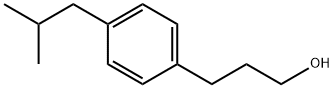 3-(4-ISOBUTYL-PHENYL)-PROPAN-1-OL Structural