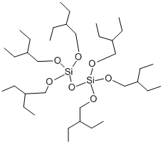 HEXAKIS(2-ETHYLBUTOXY)DISILOXANE Structural